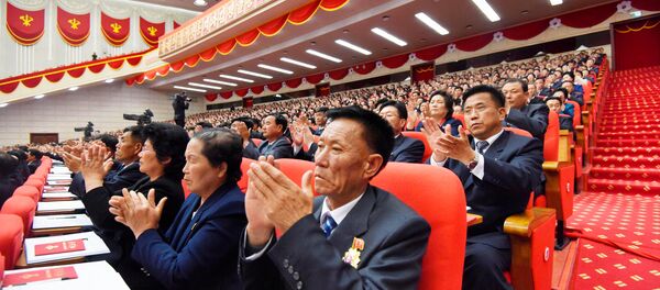 Конгрес Радничке партије у Пјонгјангу, престоници Северне Кореје, 9. мај 2016. Конгрес Радничке партије у Пјонгјангу, престоници Северне Кореје, 9. мај 2016. - Sputnik Србија