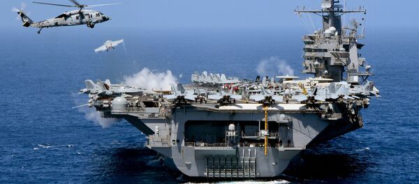 Амерички носач авиона „Џон Си Стенис“ - Sputnik Србија