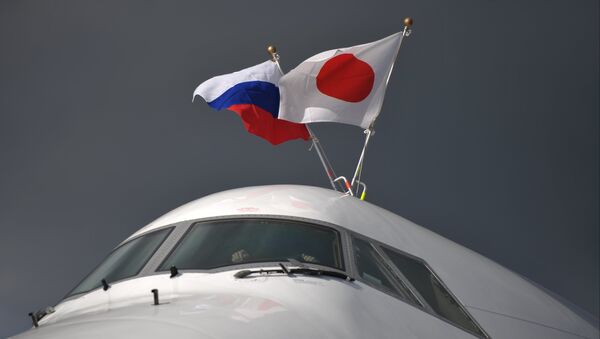 Заставе Јапана и Русије - Sputnik Србија