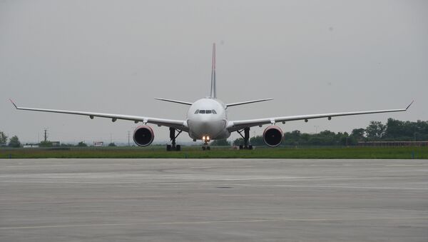 Ербас A330 Ер Србије на аеродрому Никола Тесла - Sputnik Србија