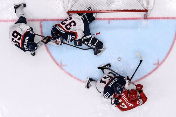 Svetsko prvenstvo u hokeju 2016. održava se u Moskvi i Sankt Peterburgu od 6. do 22. maja. - Sputnik Srbija