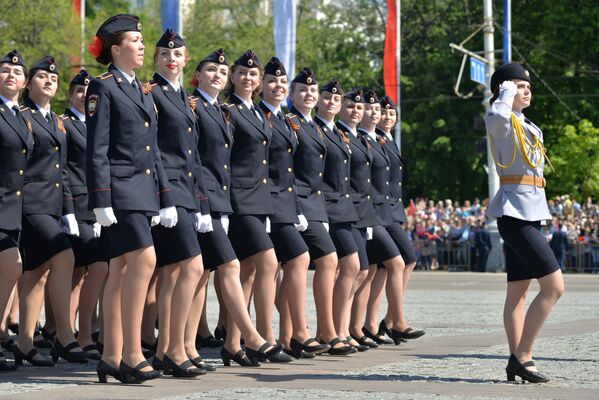 Participants of a military parade marking the 71st anniversary of Victory in the Great Patriotic War, in Voronezh - Sputnik Srbija