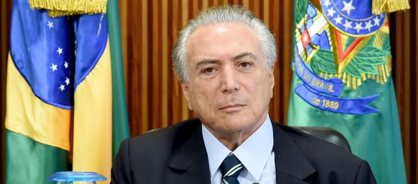 V.D. predsednika Brazila Mišel Temer V.D. predsednika Brazila Mišel Temer - Sputnik Srbija