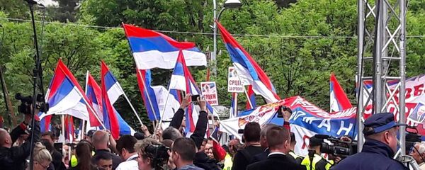 Митинг власти РС у Бања Луци - Sputnik Србија