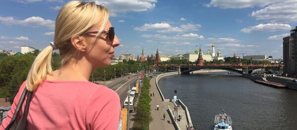 Pogled na Kremlj sa jednog od moskovskih mostova - Sputnik Srbija