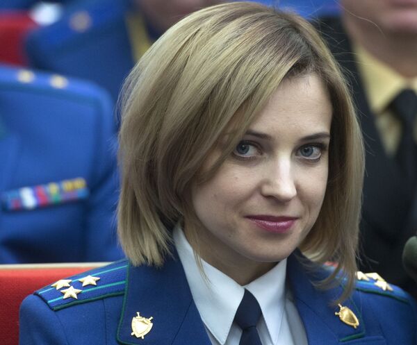 Наталија Поклонска — најлепша тужитељка на свету - Sputnik Србија