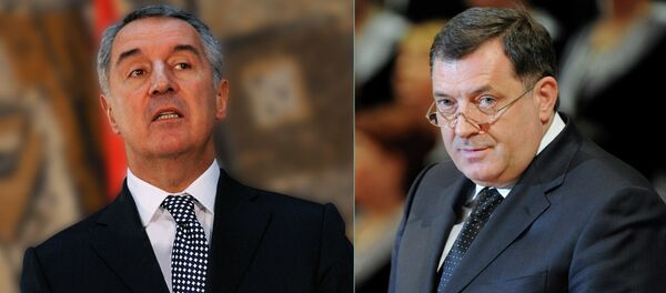 Милорад Додик и Мило Ђикановић - Sputnik Србија