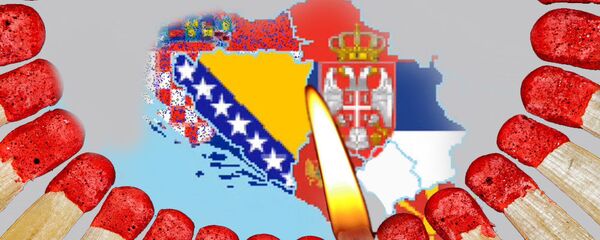 Balkan, bure baruta - ilustracija Balkan, bure baruta - ilustracija - Sputnik Srbija