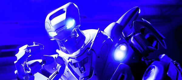 Titanski robot na sajmu robotike u Moskvi - Sputnik Srbija