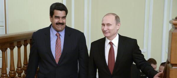 Председник Русије Владимир Путин и председник Венецуеле Николас Мадуро - Sputnik Србија