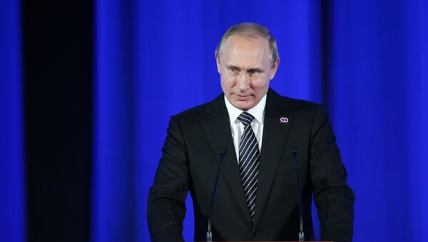 Predsednik Rusije Vladimir Putin na Samitu Rusija—ASEAN - Sputnik Srbija