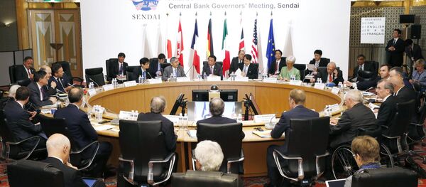 Министари финансија и гувернери централних банака Г7 Министари финансија и гувернери централних банака Г7 - Sputnik Србија