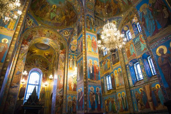 Седам мистерија руске цркве Спаса на крви /фото/ Седам мистерија руске цркве Спаса на крви /фото/ - Sputnik Србија