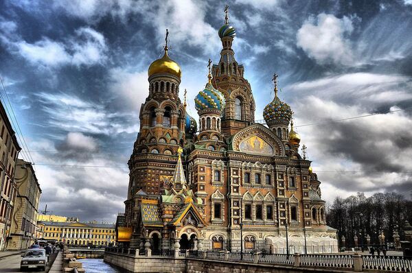 Црква спаса на крви у Санкт Петербургу Црква спаса на крви у Санкт Петербургу - Sputnik Србија