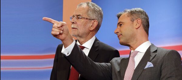 Норберт Хофер и Александар Ван дер Белен - Sputnik Србија