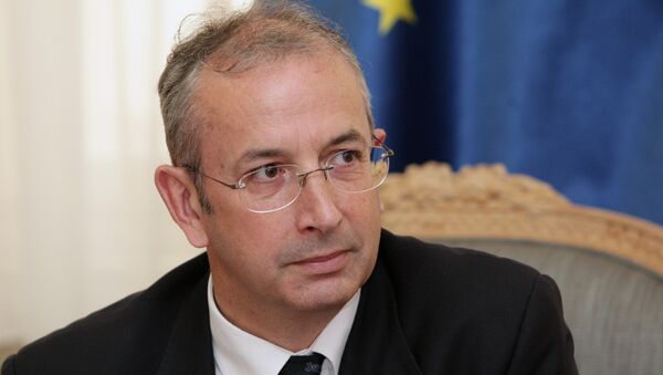 Šef delegacije EU u Srbiji Majkl Devenport - Sputnik Srbija