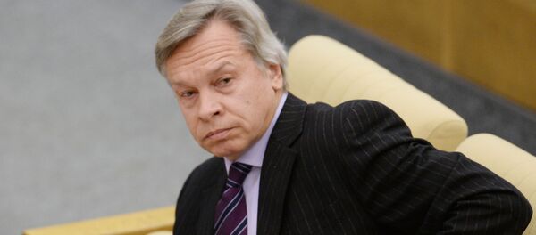 Председник Комитета Државне думе за међународне послове Алексеј Пушков Председник Комитета Државне думе за међународне послове Алексеј Пушков - Sputnik Србија