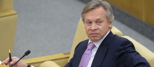 Predsednik Komiteta Državne dume za međunarodne poslove Aleksej Puškov Predsednik Komiteta Državne dume za međunarodne poslove Aleksej Puškov - Sputnik Srbija