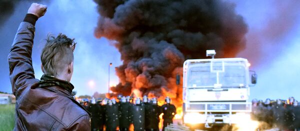 Блокаде на великим демонстрацијама у Француској - Sputnik Србија