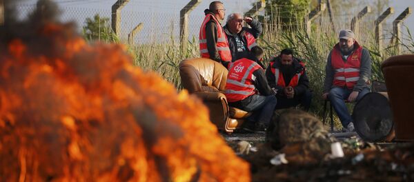 Демонстрације у Француској 26. мај 2016. - Sputnik Србија