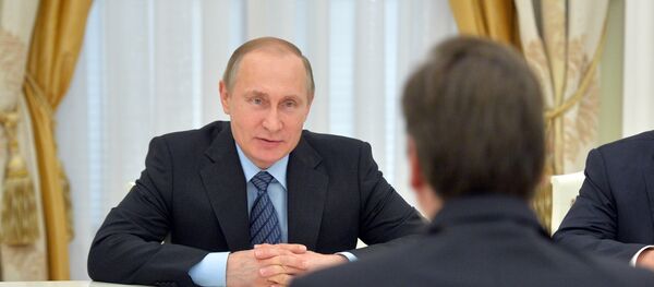 Radni sastanak predsednika Rusije Vladimira Putina i premijera Srbije Aleksandra Vučića - Sputnik Srbija