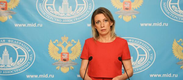 Званична представница Министарства иностраних послова Русије Марија Захарова Званична представница Министарства иностраних послова Русије Марија Захарова - Sputnik Србија