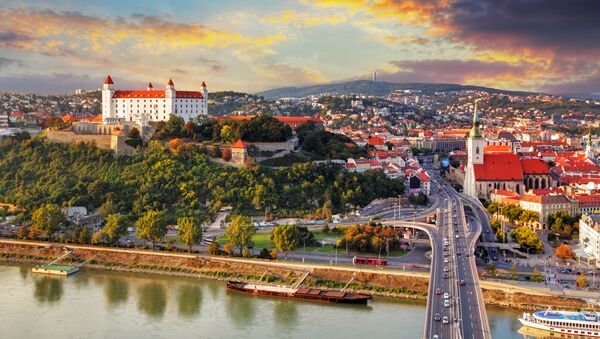 Панорама Братиславе, престонице Словачке - Sputnik Србија