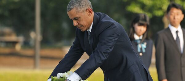Barak Obama u Hirošimi Barak Obama u Hirošimi - Sputnik Srbija