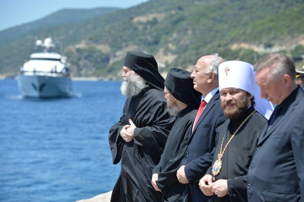 Poseta ruskog predsednika Svetoj gori. - Sputnik Srbija