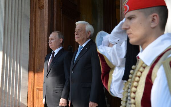 Poseta predsednika Vladimira Putina Grčkoj. - Sputnik Srbija