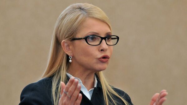 Лидер украјинске партије Баткевшчина Јулија Тимошенко - Sputnik Србија
