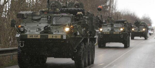 Конвој америчке војске Конвој америчке војске - Sputnik Србија