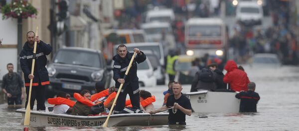 Francuska, poplave Francuska, poplave - Sputnik Srbija