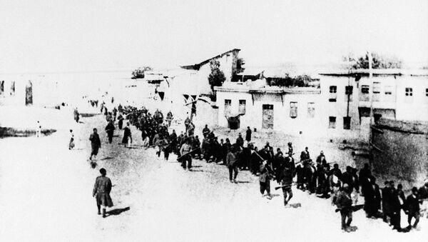 Krvavi marš bez povratka jermenskog stanovništva u Turskoj, u aprilu 1915. godine - Sputnik Srbija