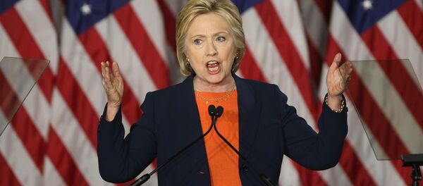 Kandidatkinja Demokratske stranke za predsednika SAD Hilari Klinton - Sputnik Srbija
