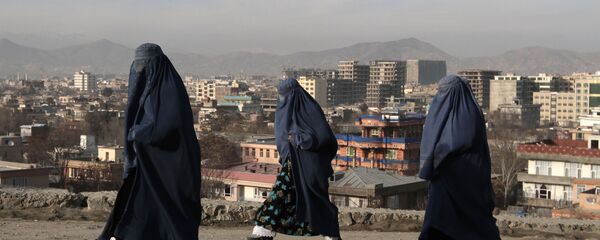 Авганистанке на улицама Кабула, престонице Авганистана - Sputnik Србија