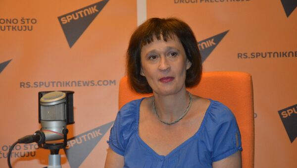 Tanja Popović, profesorka na Katedri za opštu književnost i teoriju književnosti, Filološki fakultet u Beogradu - Sputnik Srbija