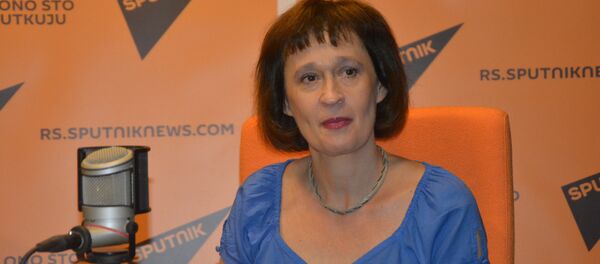 Тања Поповић, професорка на Катедри за општу књижевност и теорију књижевности, Филолошки факултет у Београду Тања Поповић, професорка на Катедри за општу књижевност и теорију књижевности, Филолошки факултет у Београду - Sputnik Србија