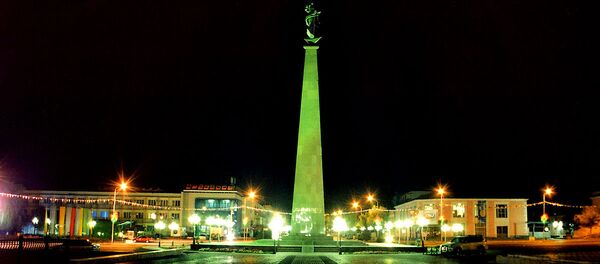 Трг Ордабаси у Шимкенту, граду у Казахстану у Јужноказахстанској области - Sputnik Србија