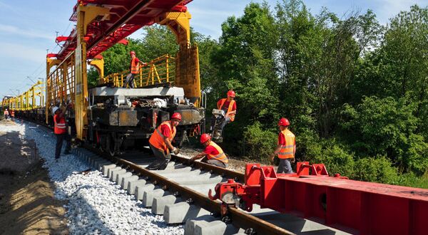 Obnavljanje pruge - Sputnik Srbija