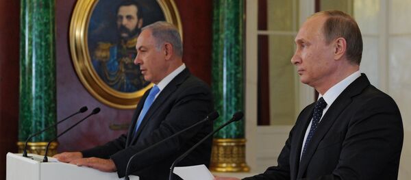 Председник Русије Владимир Путин и премијер Израела Бењамин Нетанјаху Председник Русије Владимир Путин и премијер Израела Бењамин Нетанјаху - Sputnik Србија