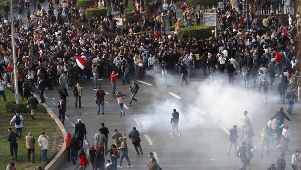 Sukobi naroda i policije u Egiptu, tokom „arapskog proleća“ - Sputnik Srbija