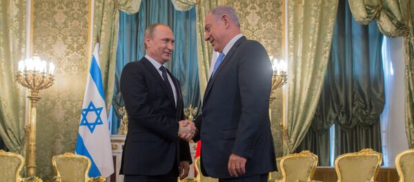 Председник Русије Владимир Путин и премијер Израела Бењамин Нетанјаху - Sputnik Србија