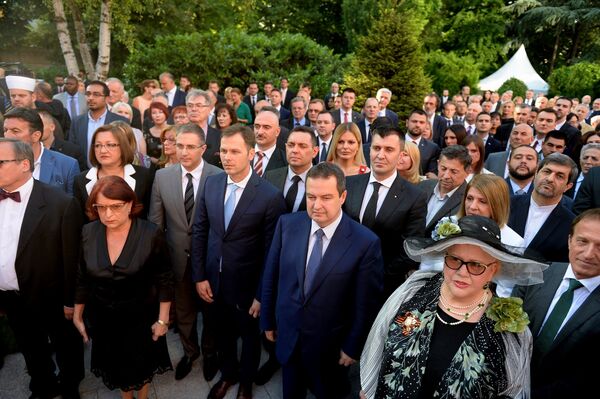 Пријем у Амбасади Русије поводом „Дана Русије“. - Sputnik Србија