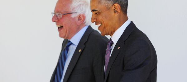 Барни Сандерс и Барак Обама - Sputnik Србија