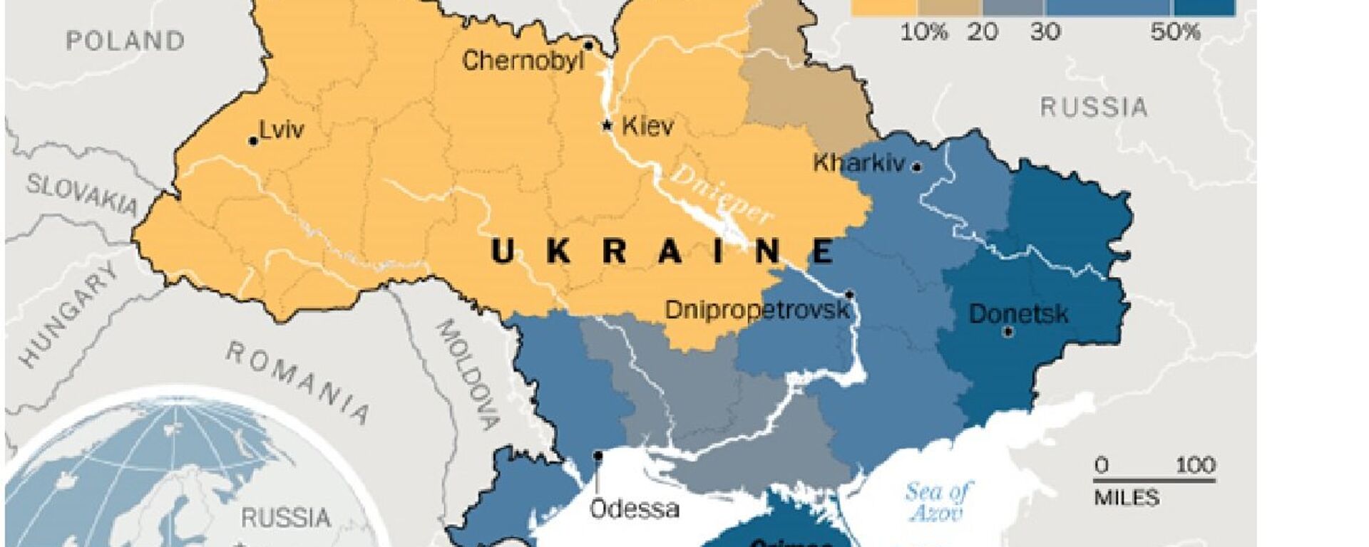 Mapa Ukrajine - Sputnik Srbija, 1920, 30.06.2021