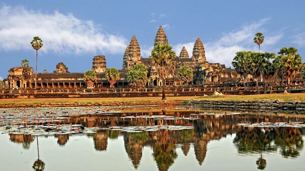 Angkor Vat, džinovski kompleks hramova u Kambodži - Sputnik Srbija