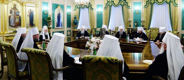 Hitna sednica Svetog sinoda RPC Hitna sednica Svetog sinoda RPC - Sputnik Srbija