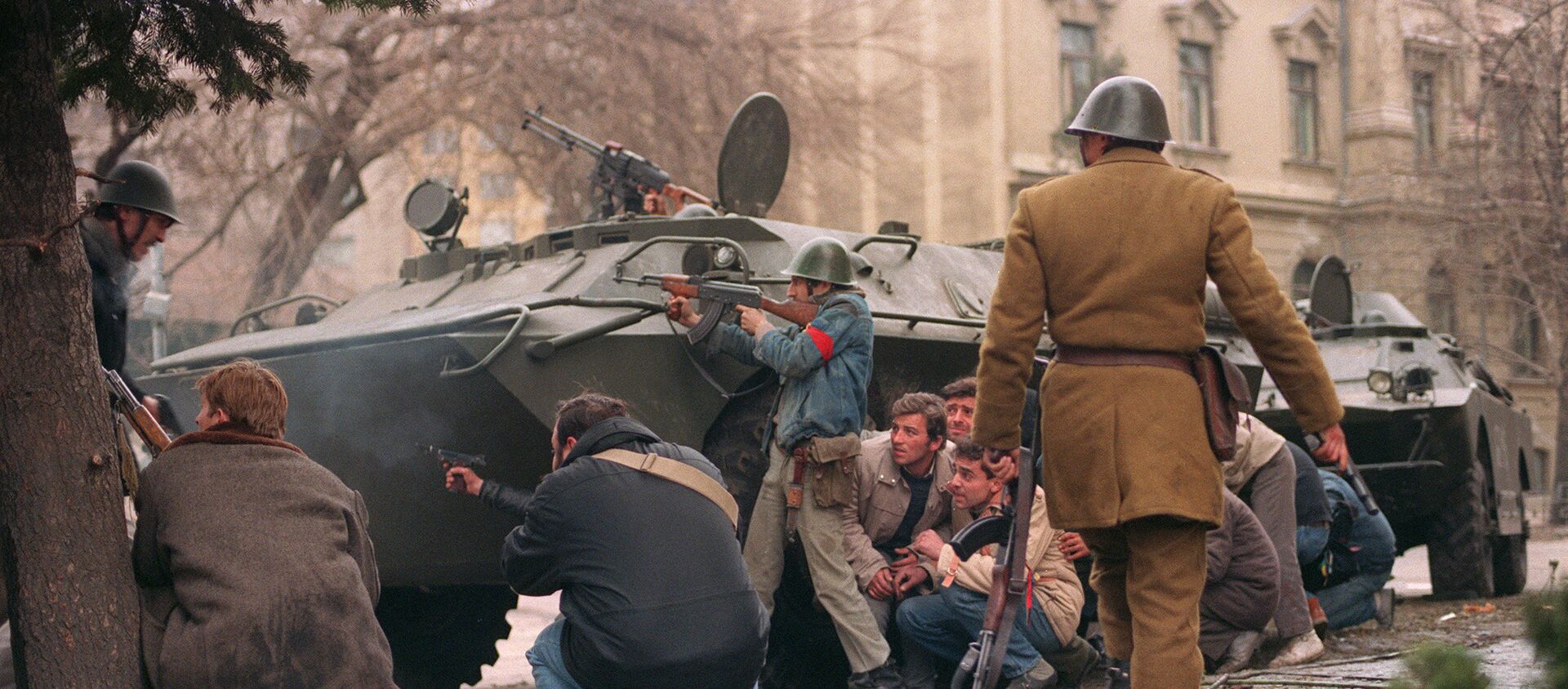 Антикомунистичке демонстрације у Румунији 1989. против Н. Чаушескуа - Sputnik Србија, 1920, 13.06.2016