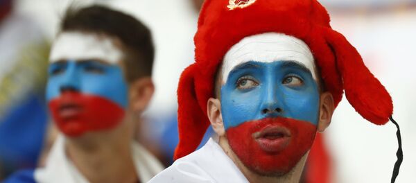 Ruski navijači - Sputnik Srbija